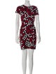Diane von Furstenberg Printed Knee-Length Dress