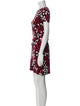 Diane von Furstenberg Printed Knee-Length Dress