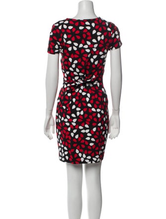 Diane von Furstenberg Printed Knee-Length Dress