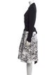 Diane von Furstenberg Floral Print Midi Length Dress