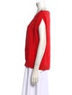 Diane von Furstenberg Silk Bateau Neckline Blouse