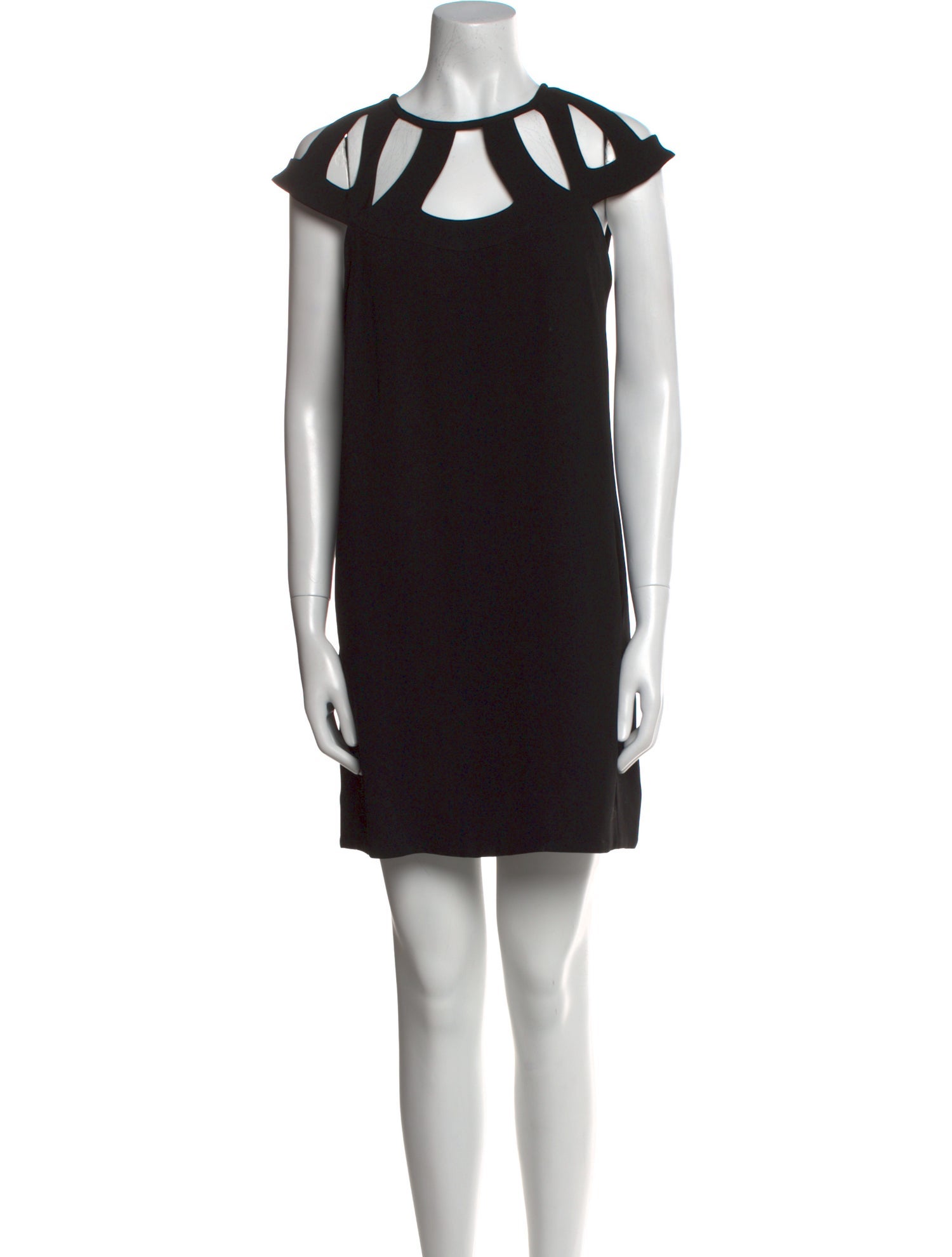 Diane von Furstenberg Crew Neck Mini Dress
