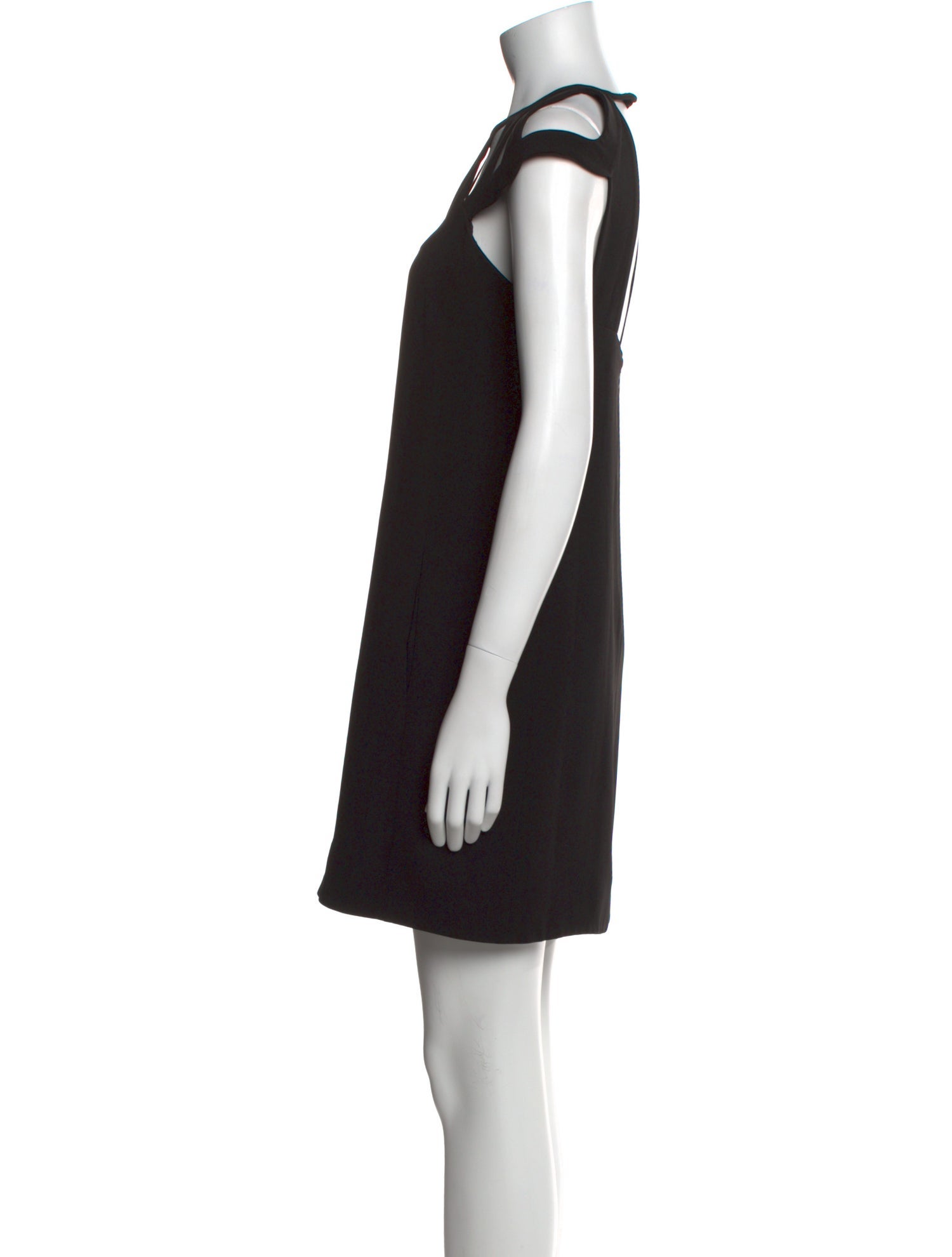 Diane von Furstenberg Crew Neck Mini Dress