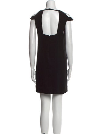 Diane von Furstenberg Crew Neck Mini Dress