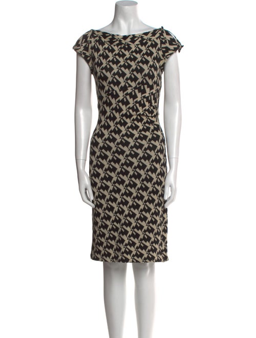Diane von Furstenberg Printed Knee-Length Dress