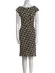 Diane von Furstenberg Printed Knee-Length Dress