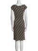 Diane von Furstenberg Printed Knee-Length Dress