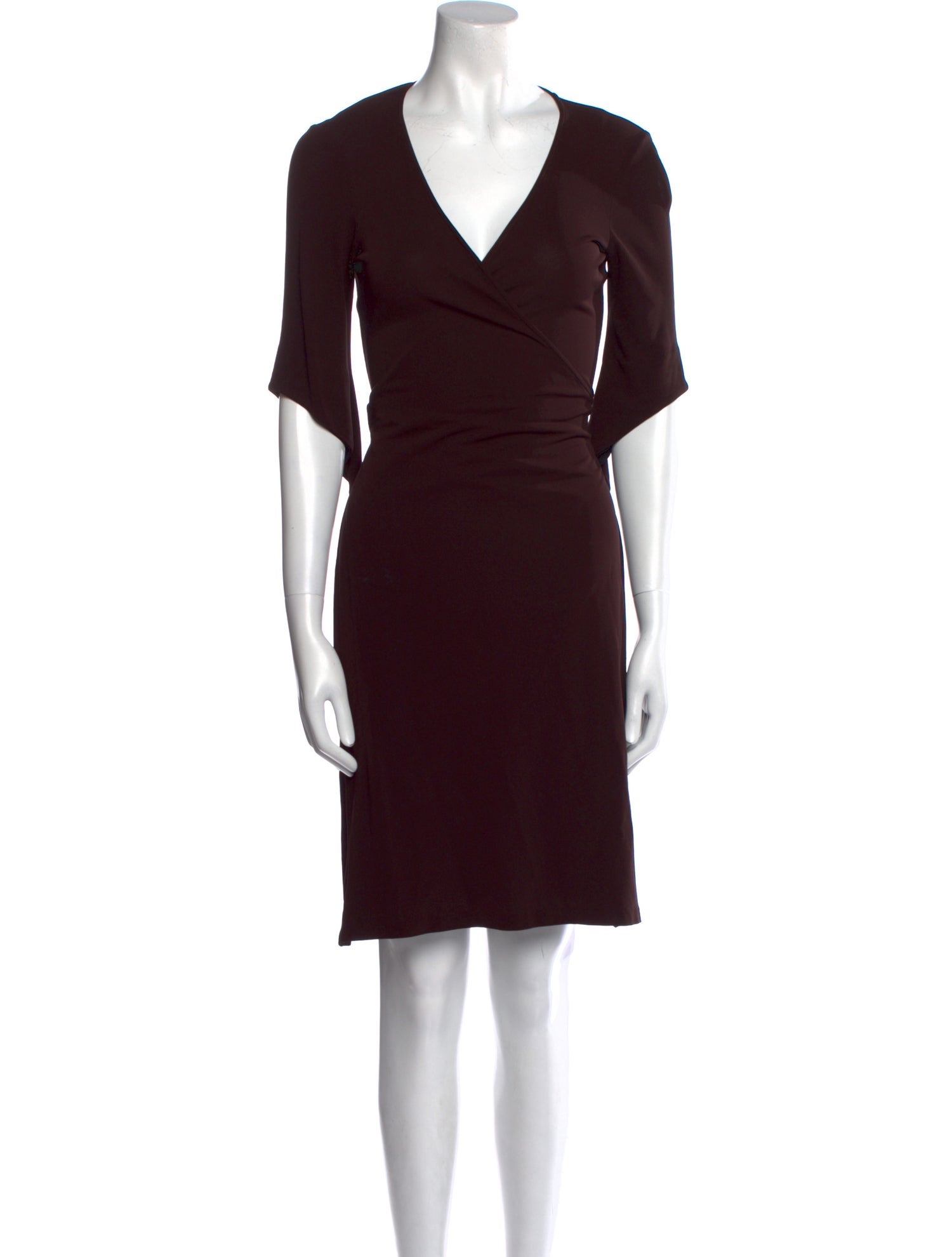 Diane von Furstenberg V-Neck Knee-Length Dress
