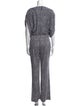 Diane von Furstenberg Silk Printed Jumpsuit