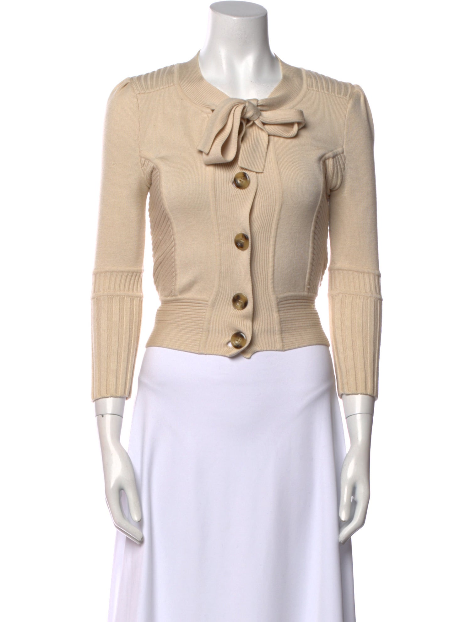 Diane von Furstenberg Merino Wool Crew Neck Sweater