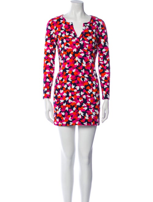 Diane von Furstenberg Printed Mini Dress