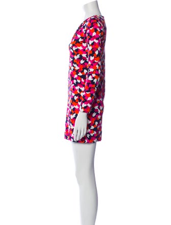 Diane von Furstenberg Printed Mini Dress