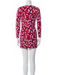 Diane von Furstenberg Printed Mini Dress