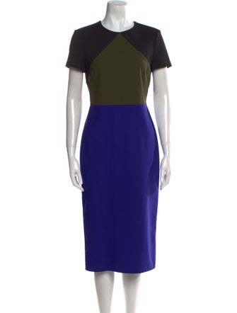 Diane von Furstenberg Wool Midi Length Dress