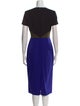 Diane von Furstenberg Wool Midi Length Dress