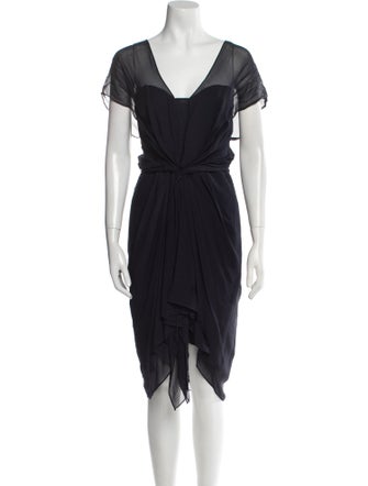 Diane von Furstenberg Silk Midi Length Dress