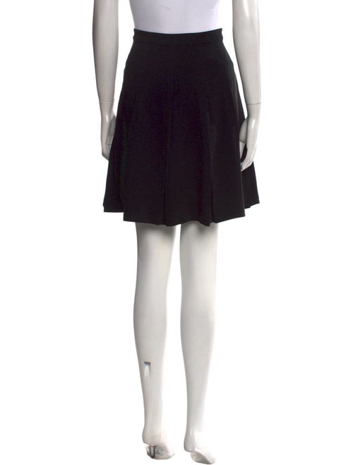 Diane von Furstenberg Pleated Accents Knee-Length Skirt