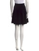 Diane von Furstenberg Pleated Accents Knee-Length Skirt