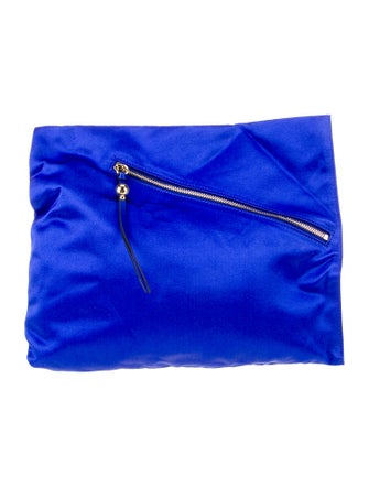 Diane von Furstenberg Satin Clutch