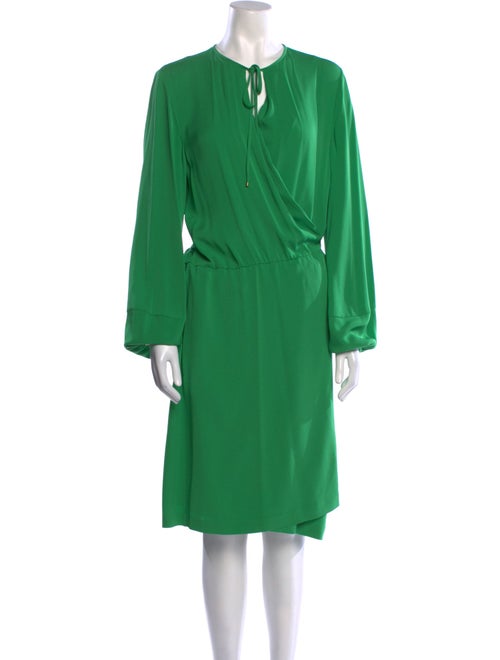 Diane von Furstenberg V-Neck Knee-Length Dress