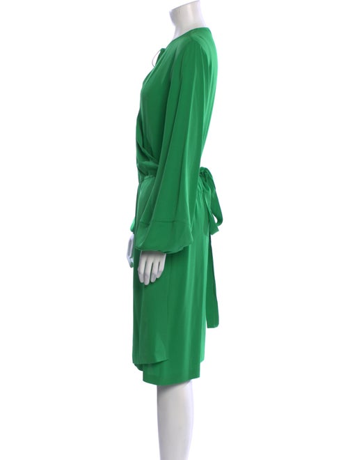 Diane von Furstenberg V-Neck Knee-Length Dress