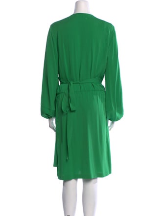 Diane von Furstenberg V-Neck Knee-Length Dress