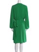 Diane von Furstenberg V-Neck Knee-Length Dress