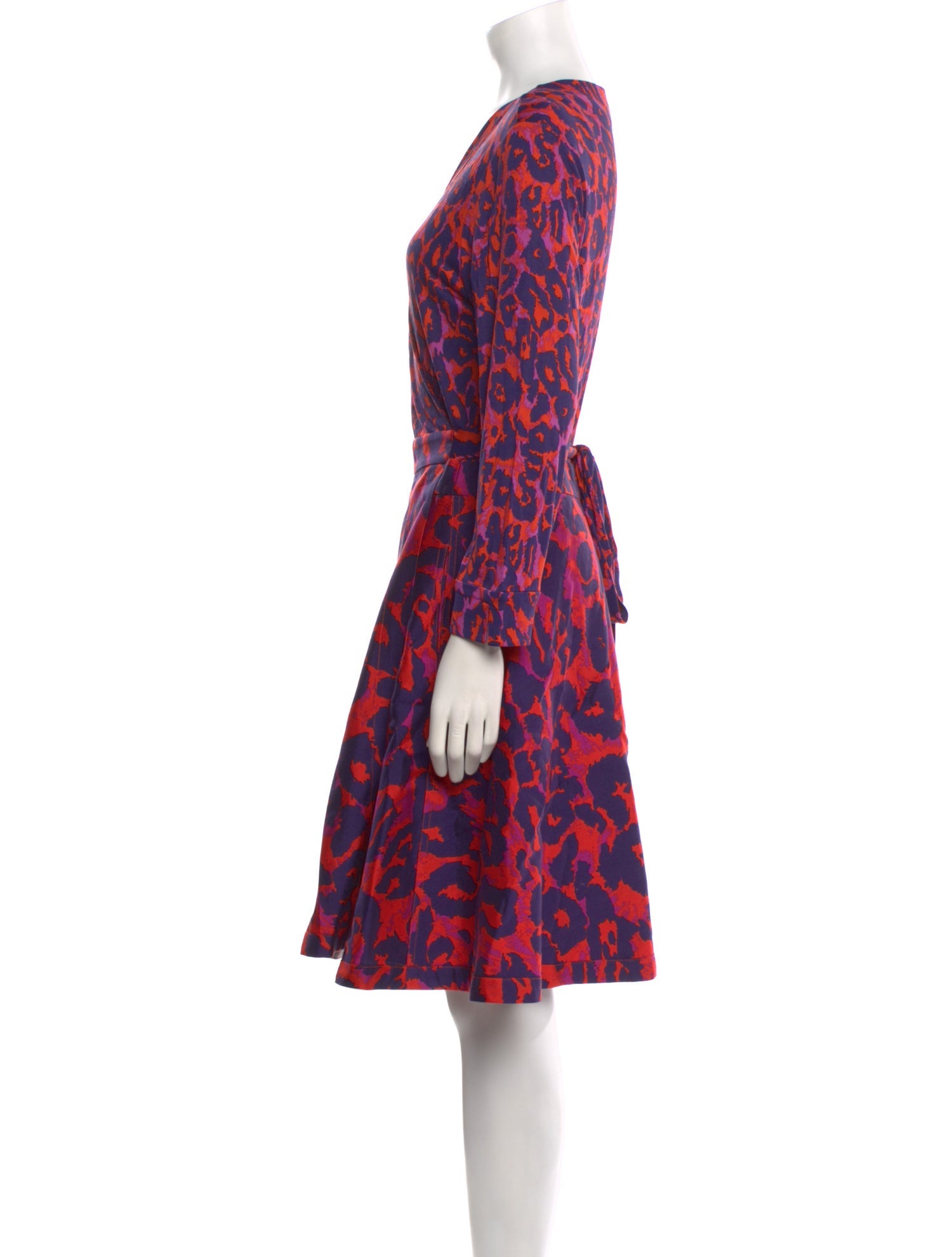 Diane von Furstenberg Silk Knee-Length Dress