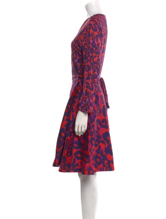 Diane von Furstenberg Silk Knee-Length Dress