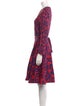Diane von Furstenberg Silk Knee-Length Dress