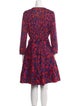 Diane von Furstenberg Silk Knee-Length Dress