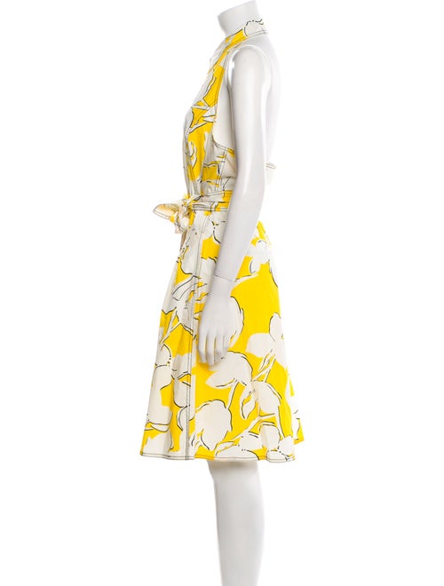 Diane von Furstenberg Printed Midi Length Dress
