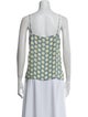 Diane von Furstenberg Printed V-Neck Top