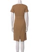 Diane von Furstenberg V-Neck Knee-Length Dress