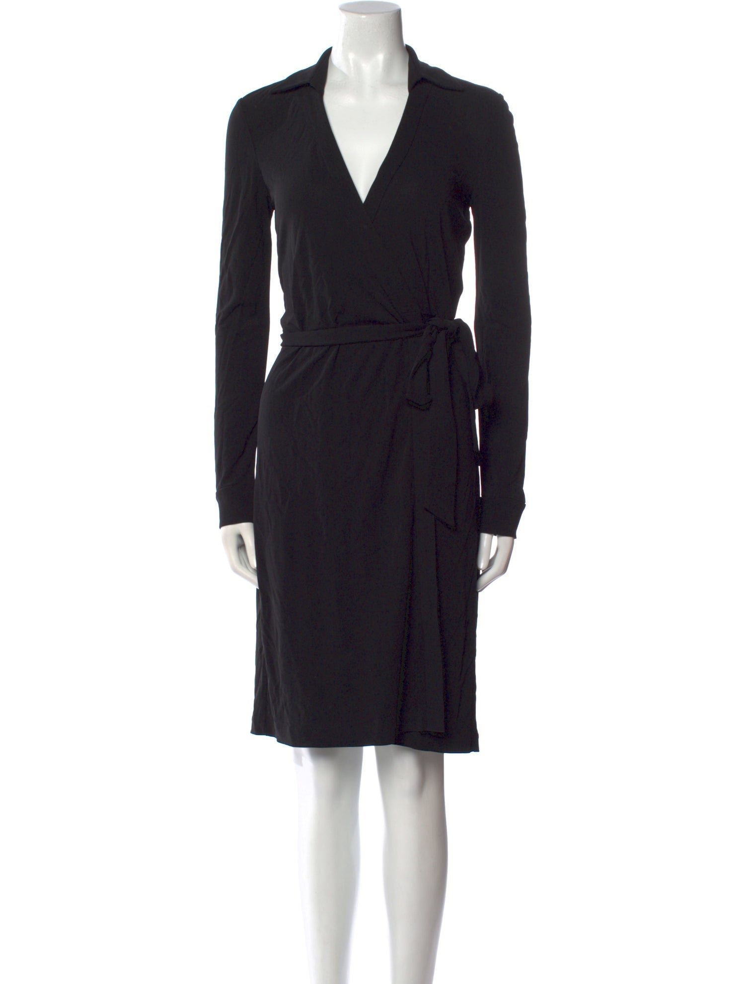 Diane von Furstenberg V-Neck Knee-Length Dress
