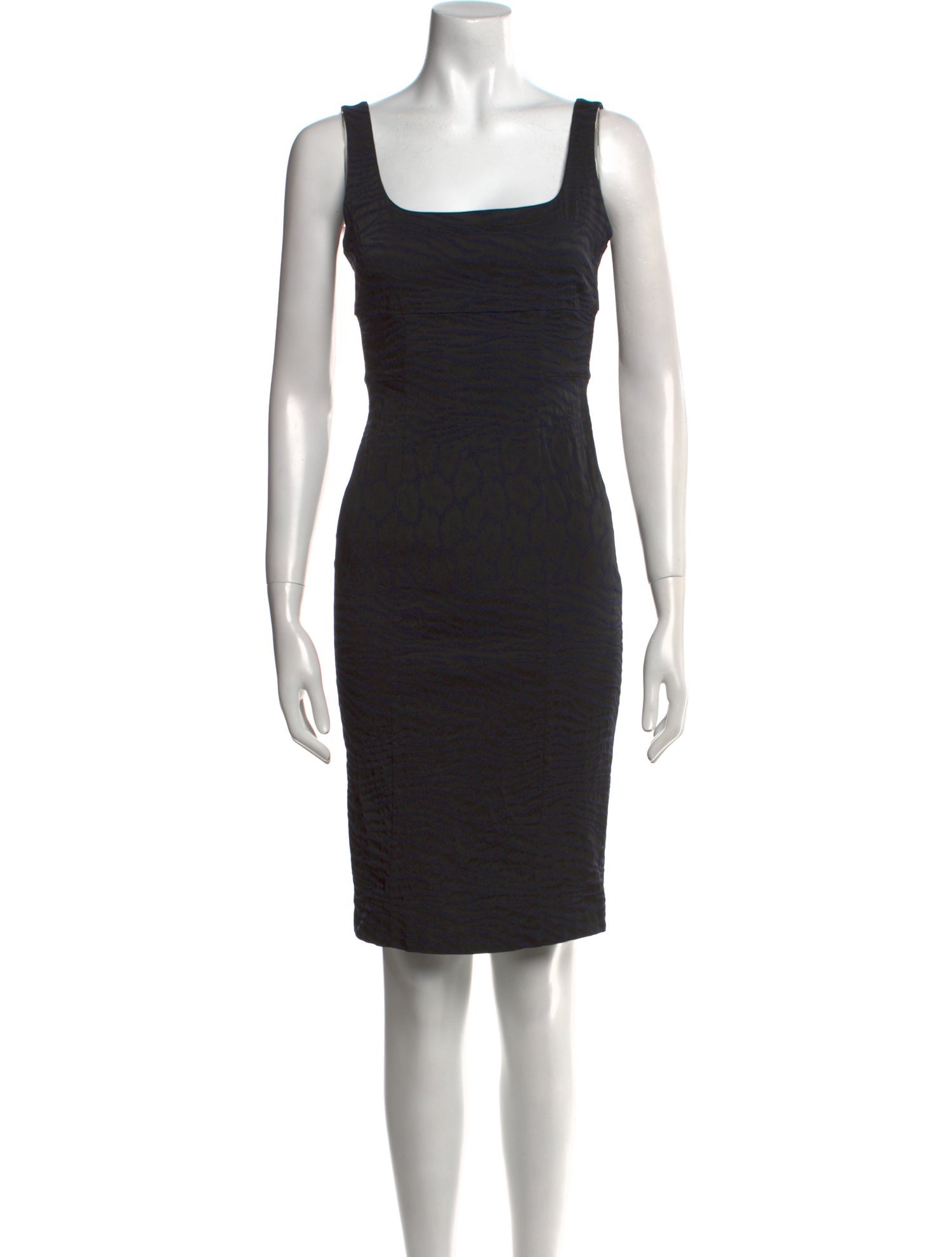 Diane von Furstenberg Square Neckline Knee-Length Dress