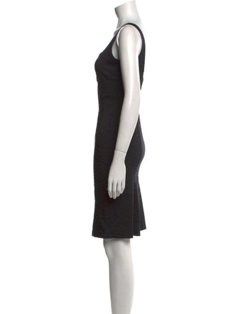 Diane von Furstenberg Square Neckline Knee-Length Dress