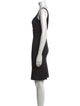 Diane von Furstenberg Square Neckline Knee-Length Dress