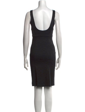 Diane von Furstenberg Square Neckline Knee-Length Dress