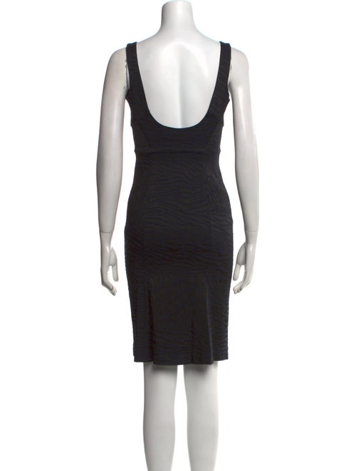 Diane von Furstenberg Square Neckline Knee-Length Dress