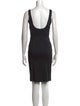 Diane von Furstenberg Square Neckline Knee-Length Dress
