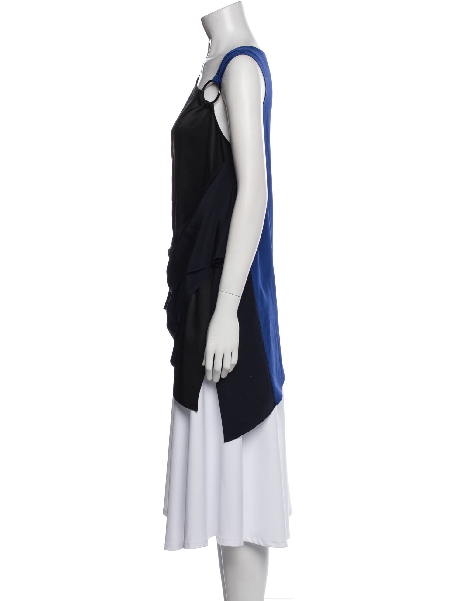 Diane von Furstenberg Asymmetrical Sleeveless Tunic w/ Tags