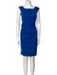 Diane von Furstenberg Bateau Neckline Knee-Length Dress