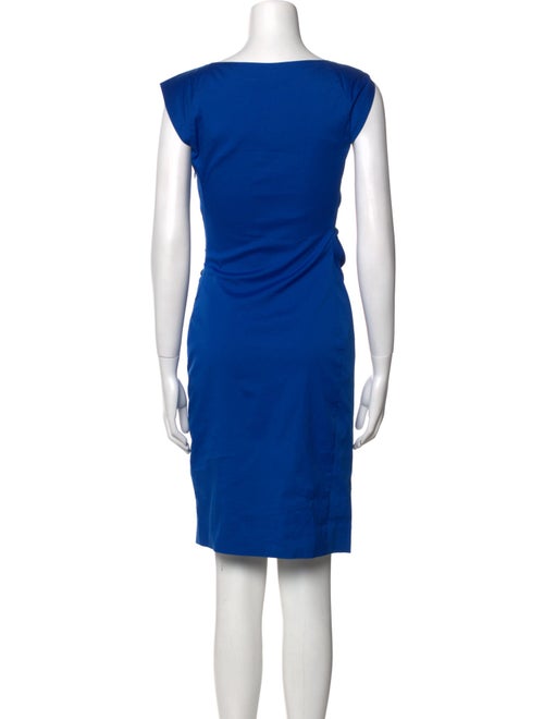 Diane von Furstenberg Bateau Neckline Knee-Length Dress