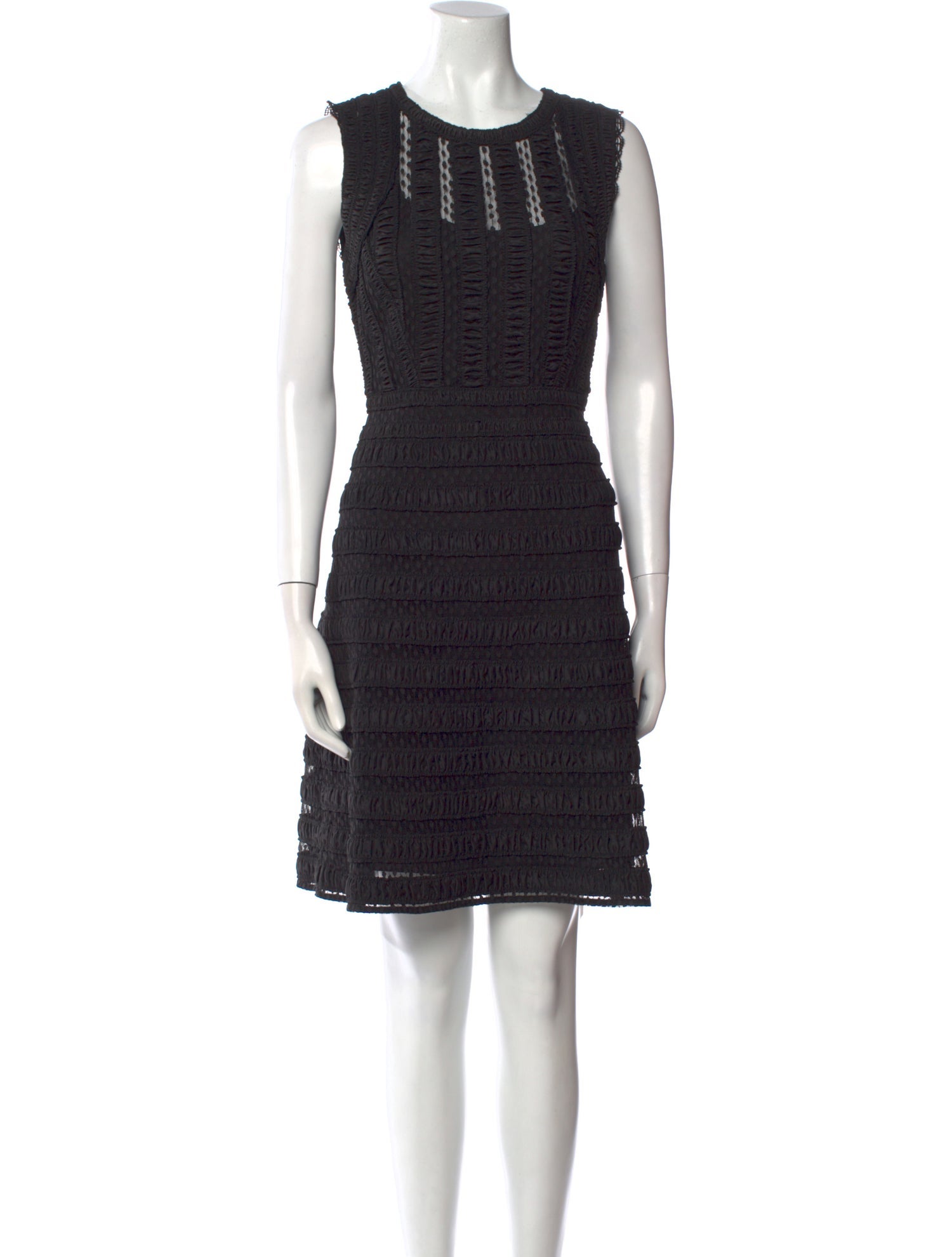 Diane von Furstenberg Crew Neck Knee-Length Dress