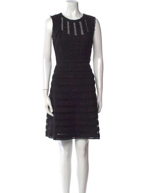 Diane von Furstenberg Crew Neck Knee-Length Dress
