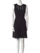 Diane von Furstenberg Crew Neck Knee-Length Dress