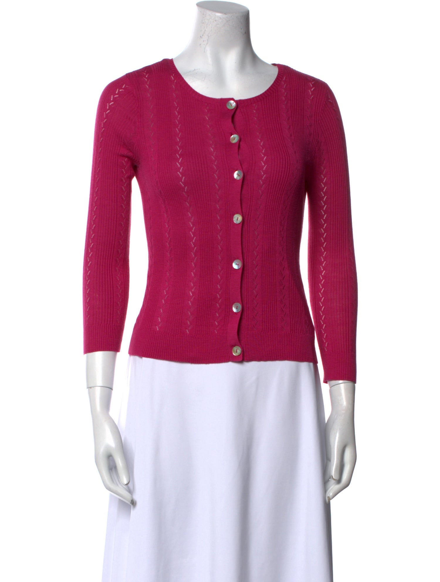 Diane von Furstenberg Silk Scoop Neck Sweater