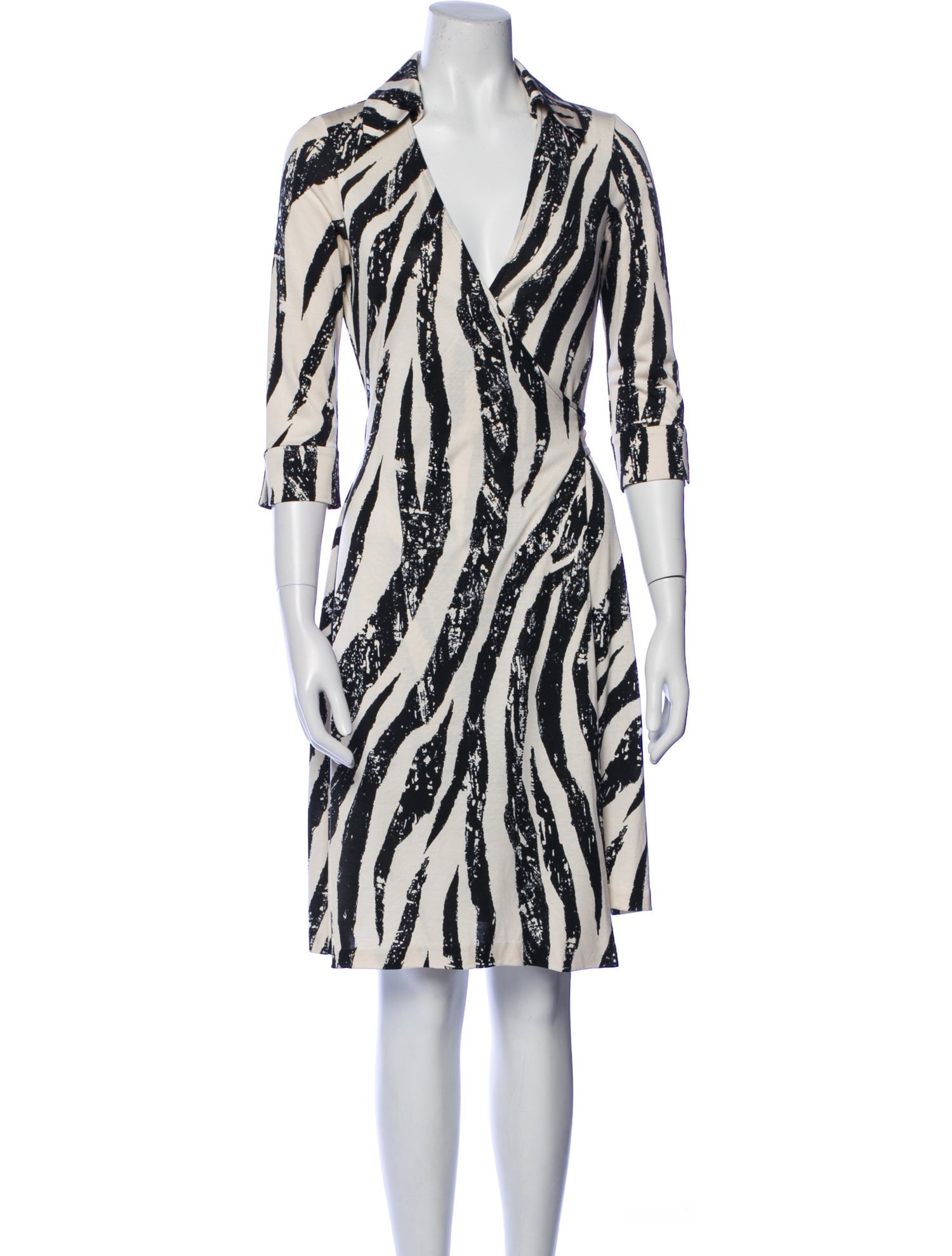 Diane von Furstenberg Silk Knee-Length Dress