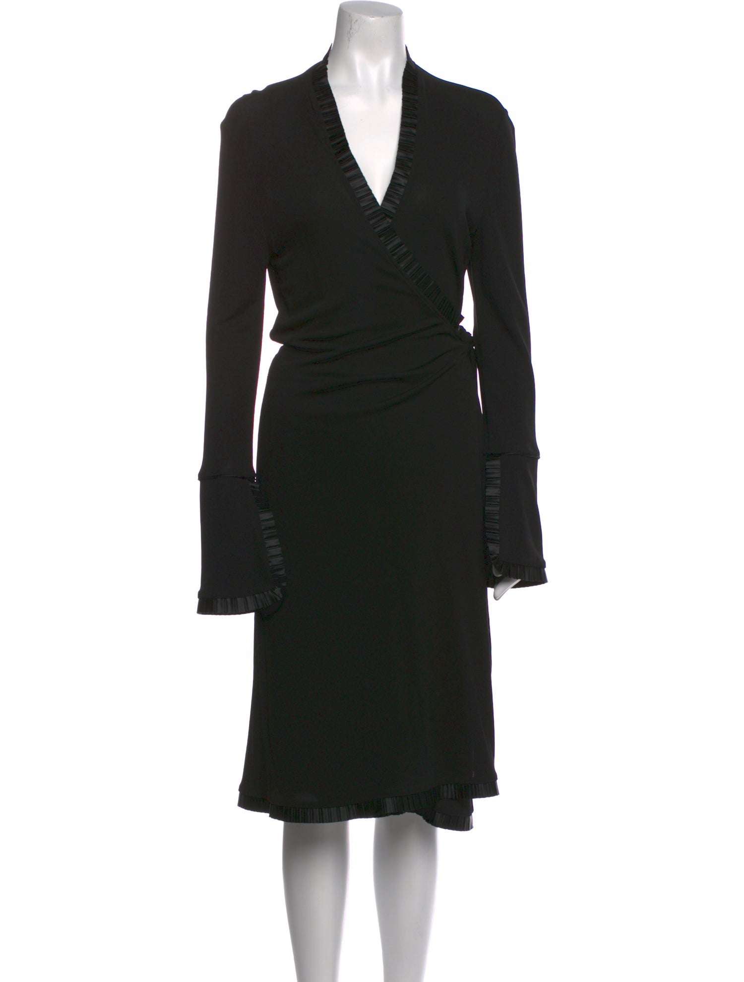 Diane von Furstenberg V-Neck Midi Length Dress